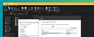 how to create a shared network folder