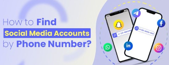 how to find social media accounts by phone number