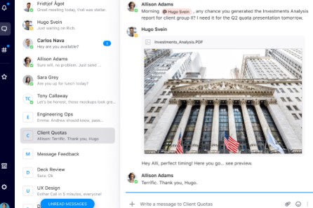 What platforms does symphony supports besides whatsapp