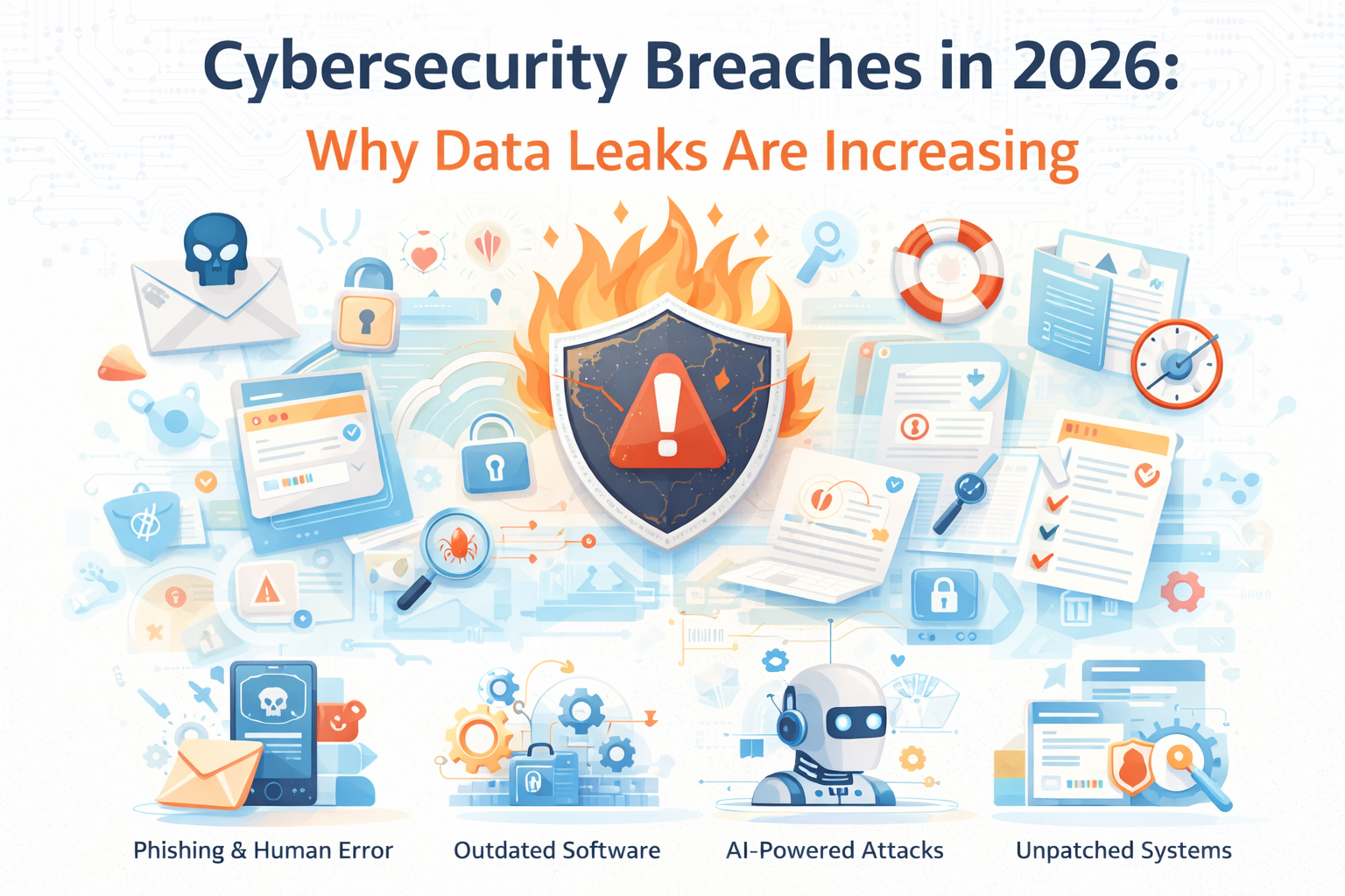 “Cybersecurity Breaches in 2026: Why Data Leaks Are Increasing”