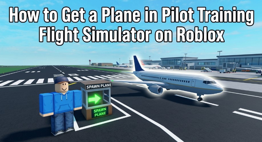 how to get a plane in Pilot Training Flight Simulator