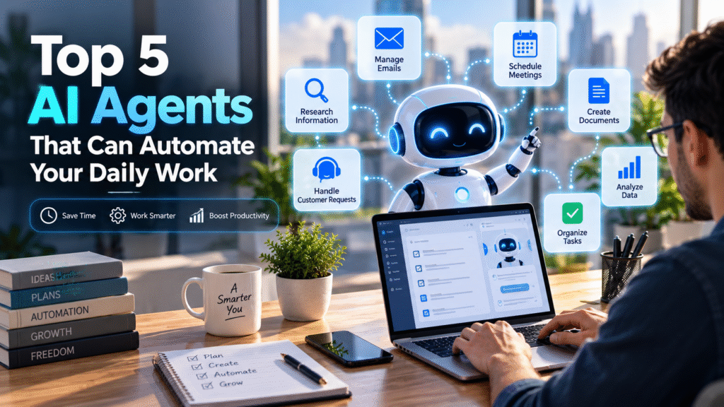 Top 5 AI Agents That Can Automate Your Daily Work