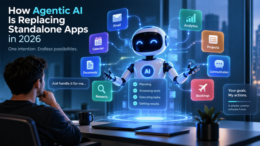 How Agentic AI Is Replacing Standalone Apps in 2026